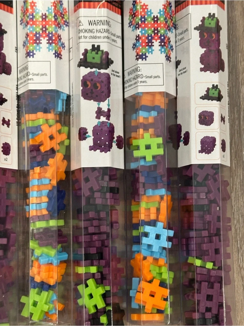 Target 2026 Multi Variety HALLOWEEN Release Hashtag Building Blocks X6